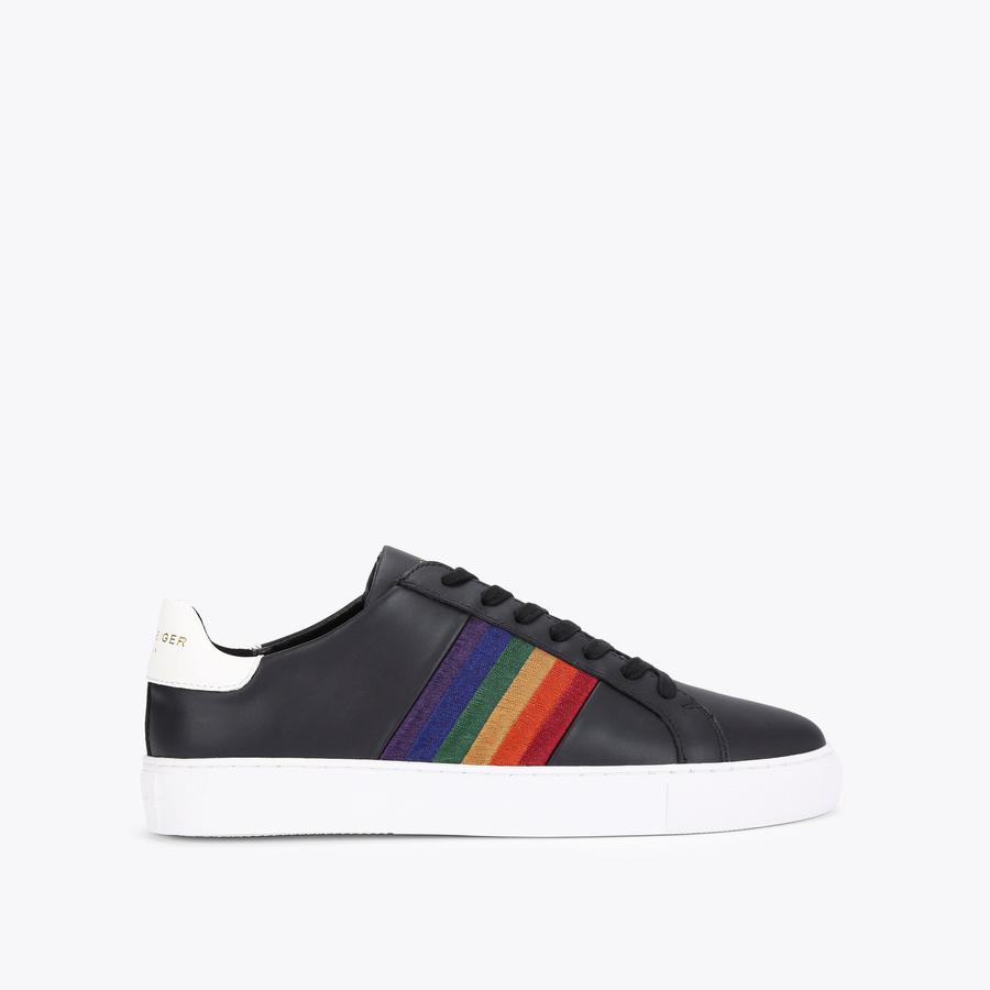 Lennon Sunset Multi Black Trainers | Kurt Geiger