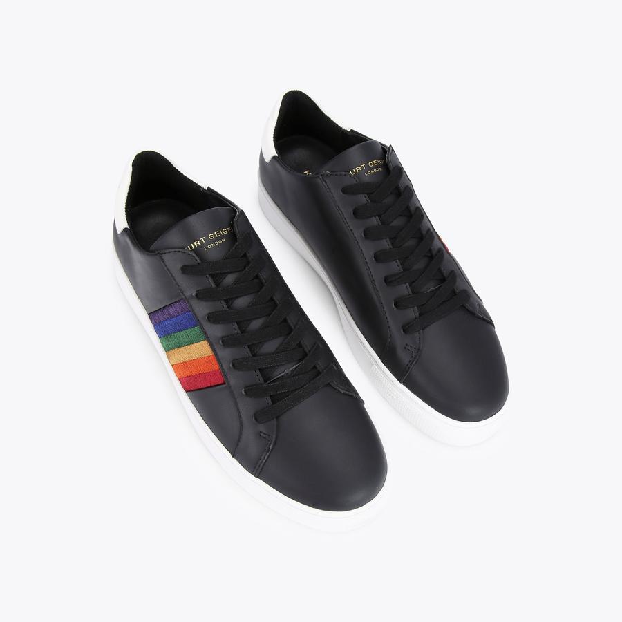 Lennon Sunset Multi Black Trainers | Kurt Geiger