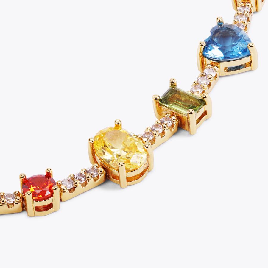 Kurt buy Geiger Rainbow chain bracelet