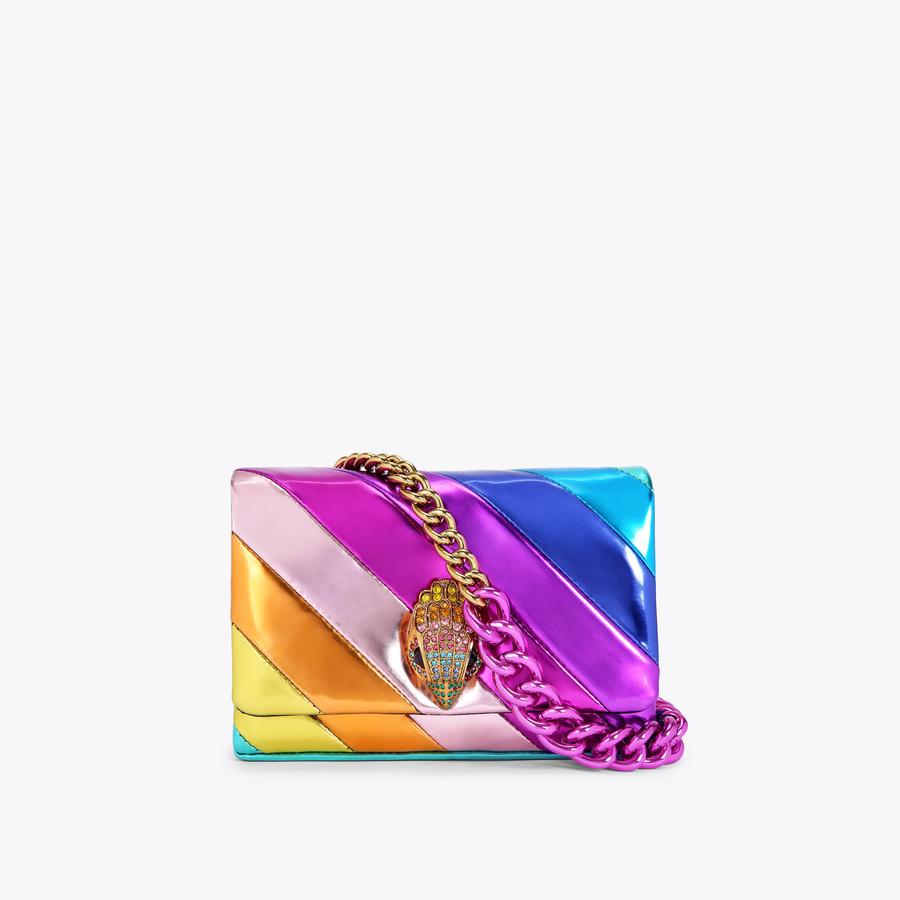 MINI KENSINGTON LONG FLAP Rainbow Cross Body Purse by KURT GEIGER