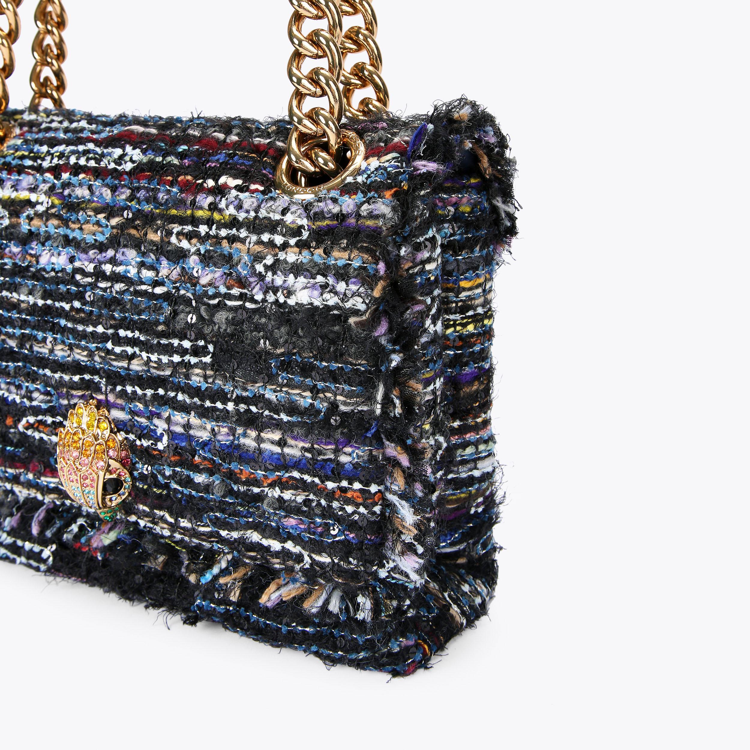 LG KENSINGTON LONG FLAP Tweed Kensington Cross Body by KURT