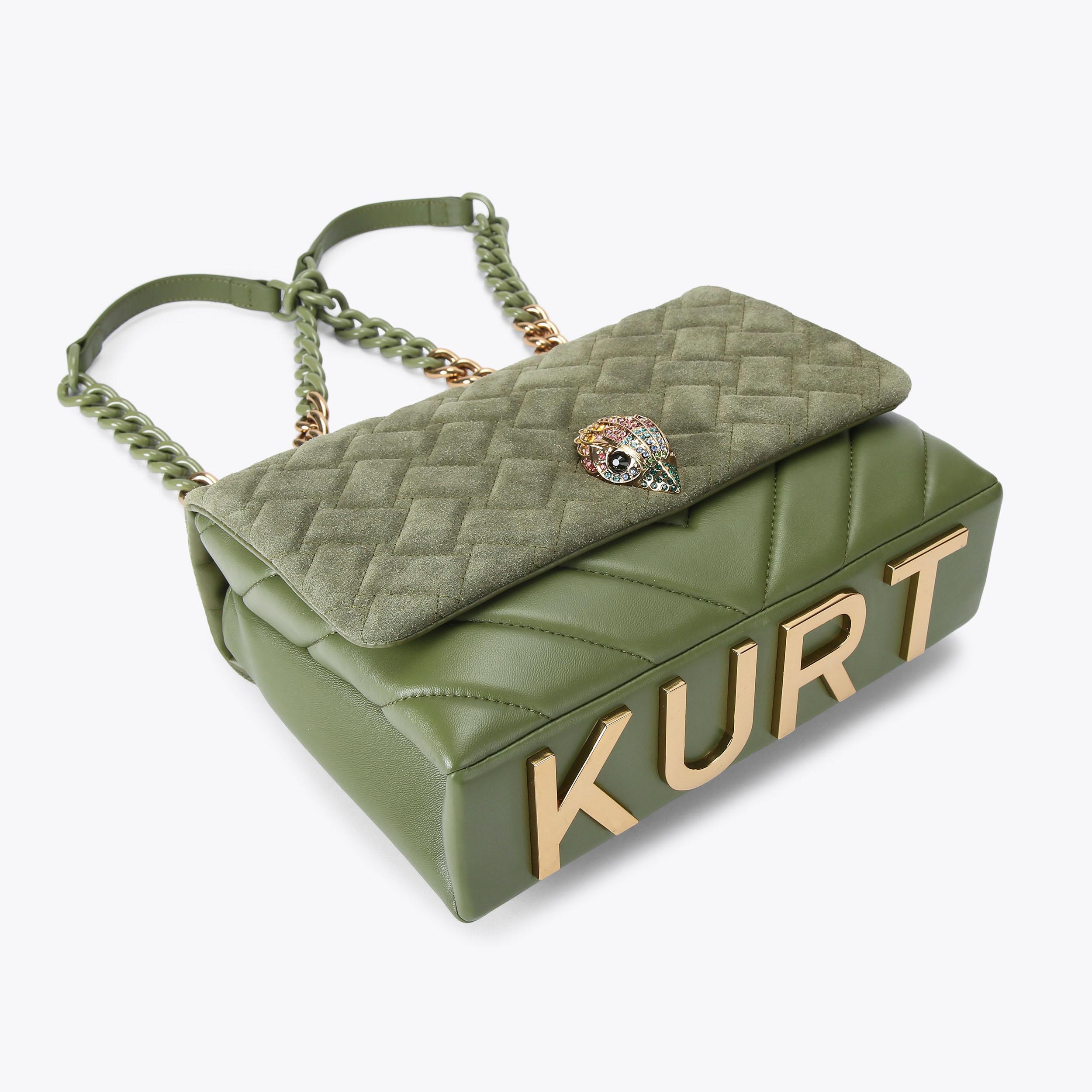 Kurt geiger khaki discount bag