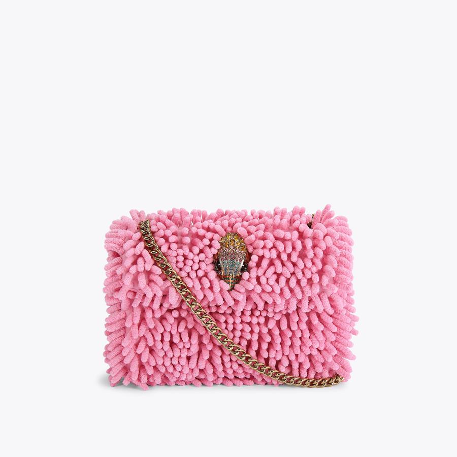 MEDIUM KENSINGTON Pink Cross Body Bag by KURT GEIGER LONDON