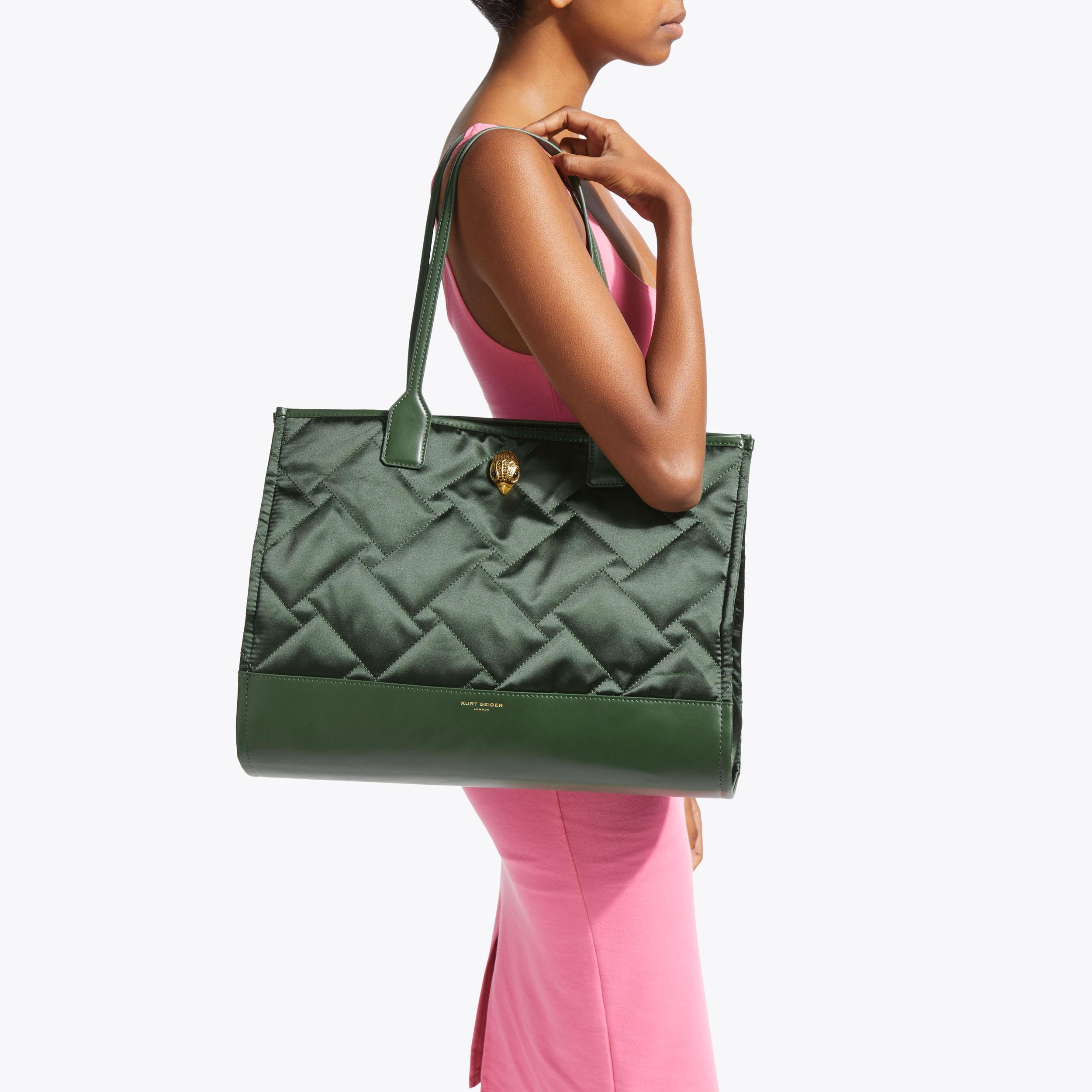 カート・ガイガー ロンドン キルティングスクエアショッパー Designer Shoes & Accessories For Men & Women | Kurt Geiger