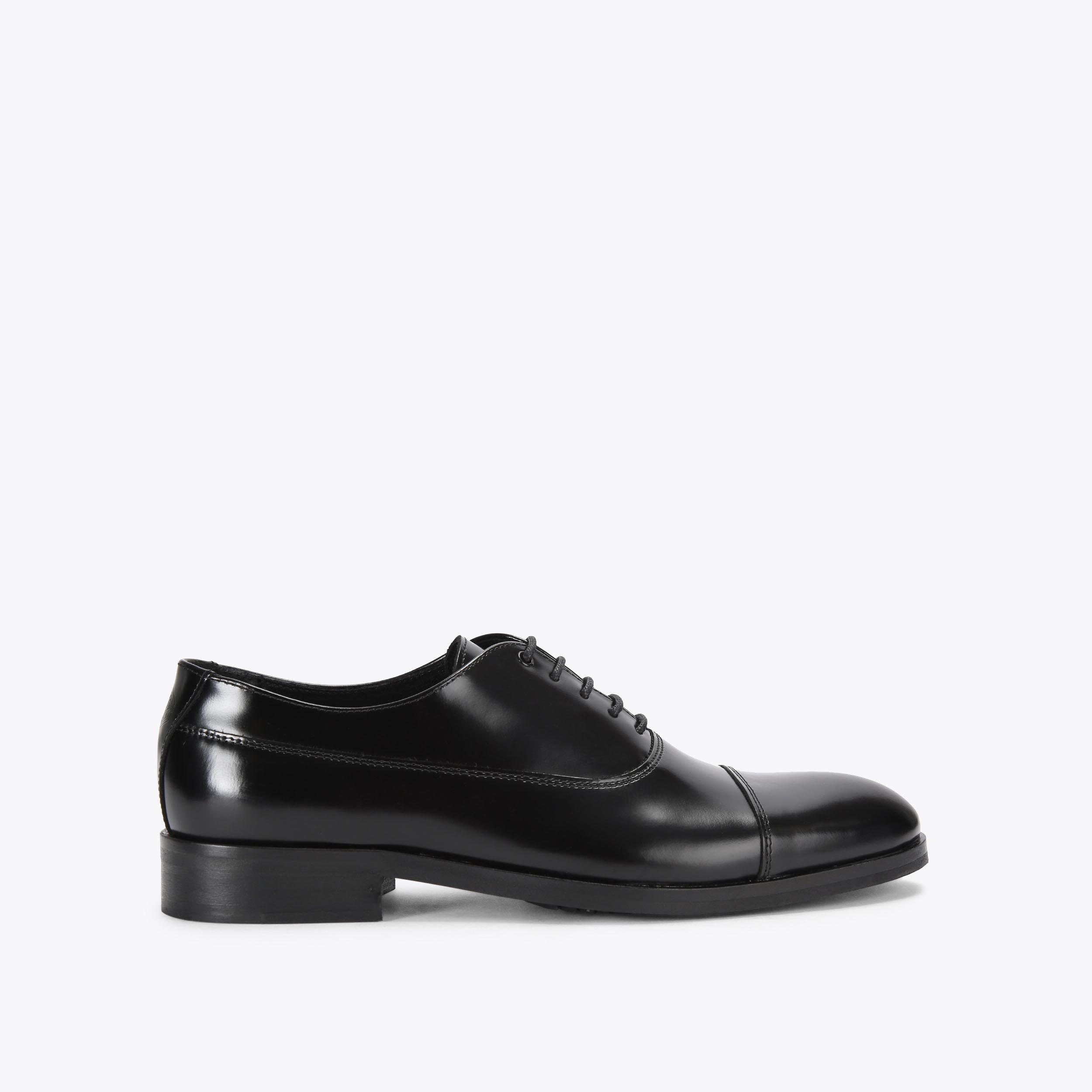 品質のいい HUNTER OXFORD LONDON GEIGER KURT by Shoes Leather Black 靴