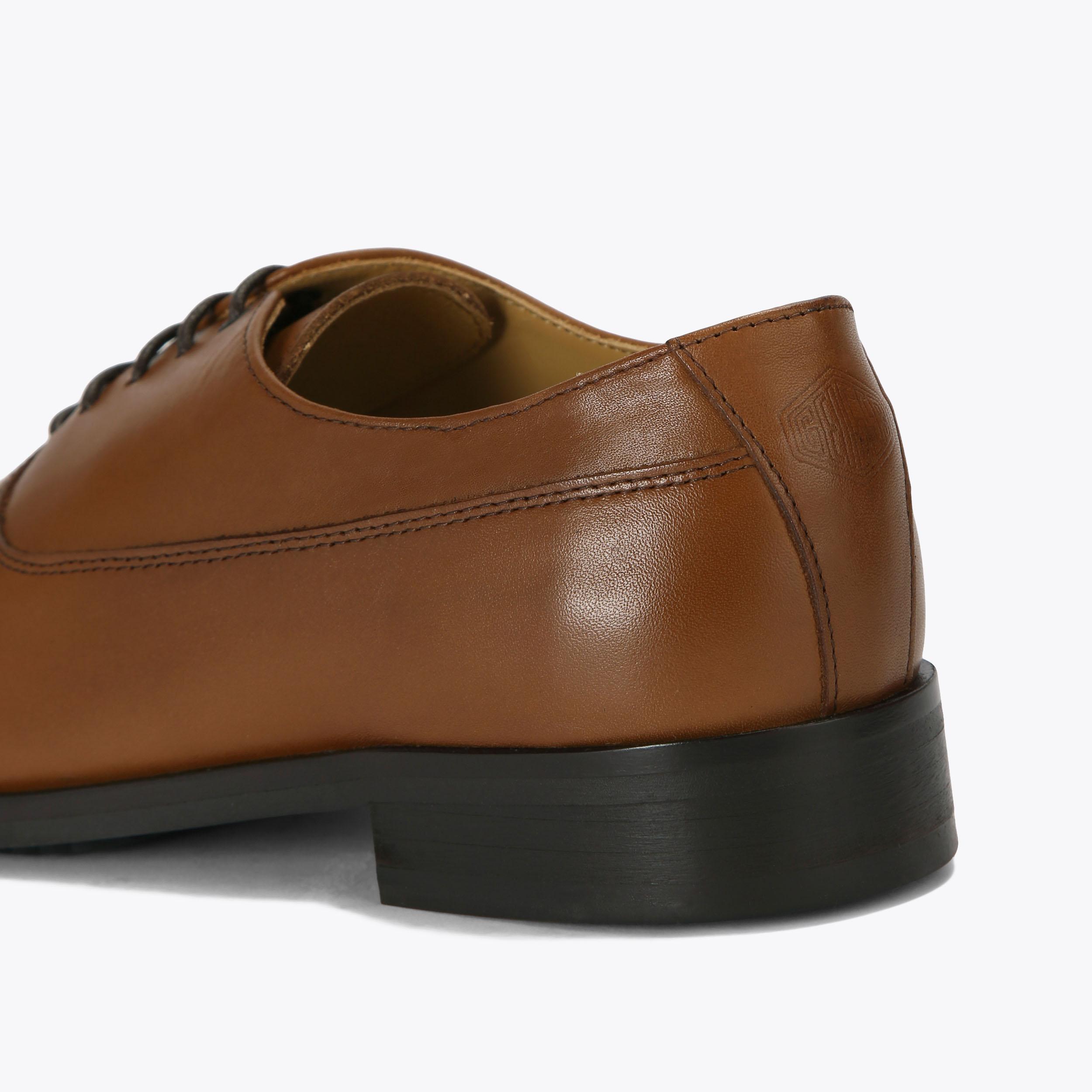 Hunter Oxford Brown Dress Shoes | Men's Tan Shoes | Kurt Geiger