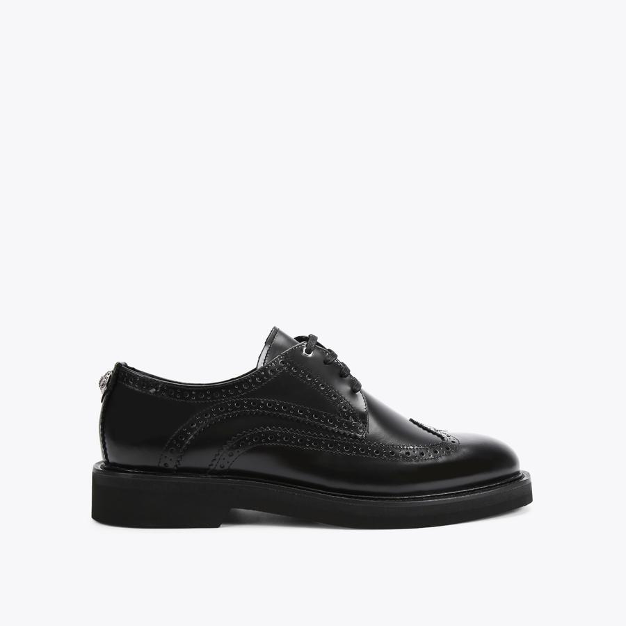 Leather shoes/革靴 BANK BROGUE Black Leather Shoes by KURT GEIGER LONDON