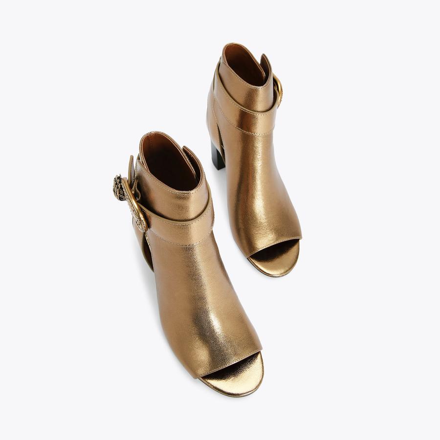 Kurt geiger peep toe boots clearance